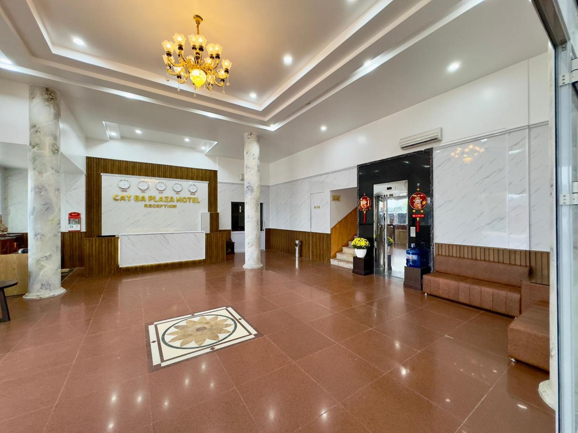 Cat Ba Plaza Hotel Dong Khe Sau ภายนอก รูปภาพ